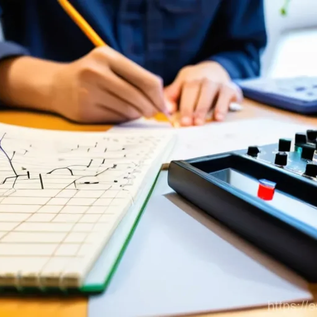 전자기술사 시험에서 자주 틀리는 문제 - **Fundamental Concept Struggle:**
    A young, determined electronics engineering student, approxima...