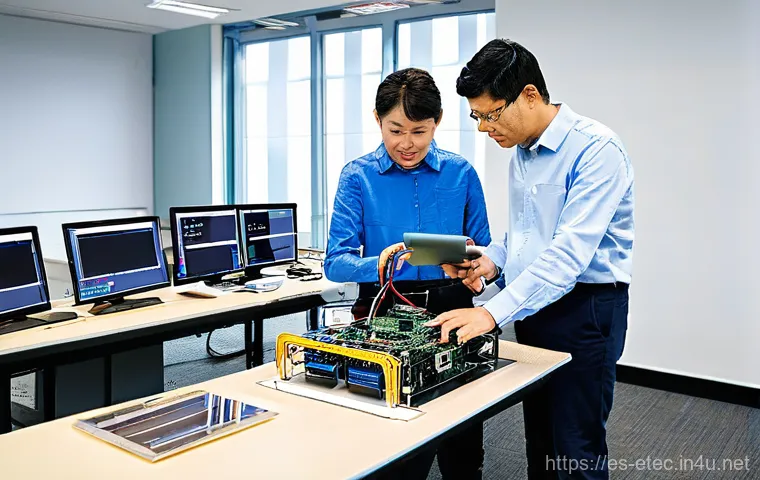 전자기술사와 전자공학 직무 이해 - **Prompt 2: The Innovative Electronic Engineer Designing the Future**
A bright, young electronic... 전자기술사와 전자공학 직무 이해 - **Prompt 2: The Innovative Electronic Engineer Designing the Future**
A bright, young electronic...