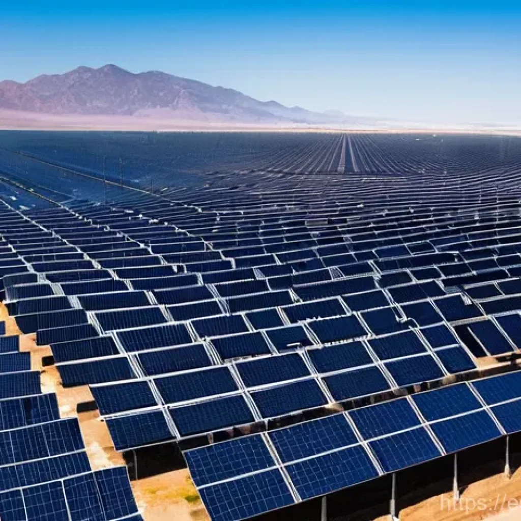 전자기술사와 관련된 전자기술 사례 연구 - **Vast Solar Farm in Coahuila, Mexico:**
    A breathtaking panoramic view of the Villanueva Solar P...