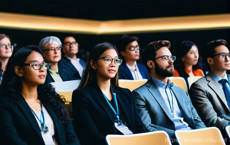 전자기술사와 관련된 학회 논문 작성법 - **Conference Presentation on Quantum Computing:**
"A professional, diverse group of electronics ...