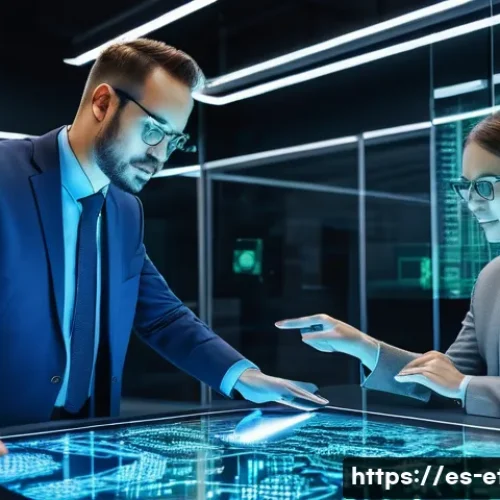 Home 23 전자기술사와 AI 기술 활용 사례 - **Prompt:** A diverse, happy family in a futuristic, brightly lit smart living room. A toddler, wear...