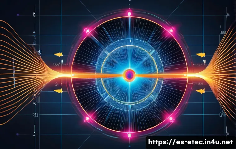 전자기술사 필기시험 전자기학 핵심 개념 - A detailed scientific illustration of an electric field surrounding a positive point charge, showing...